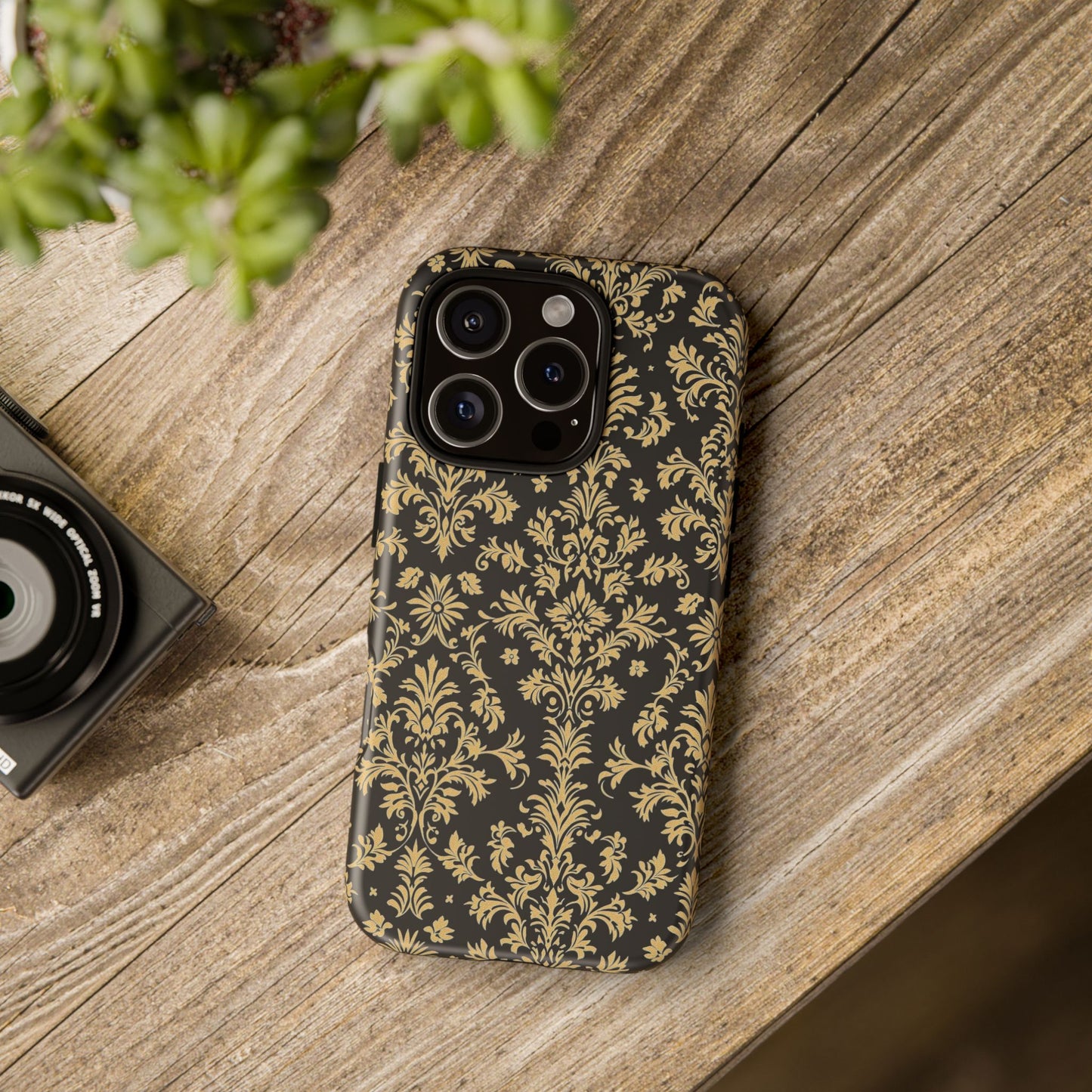 Elegant Floral iPhone Case - Tough, Stylish Protection