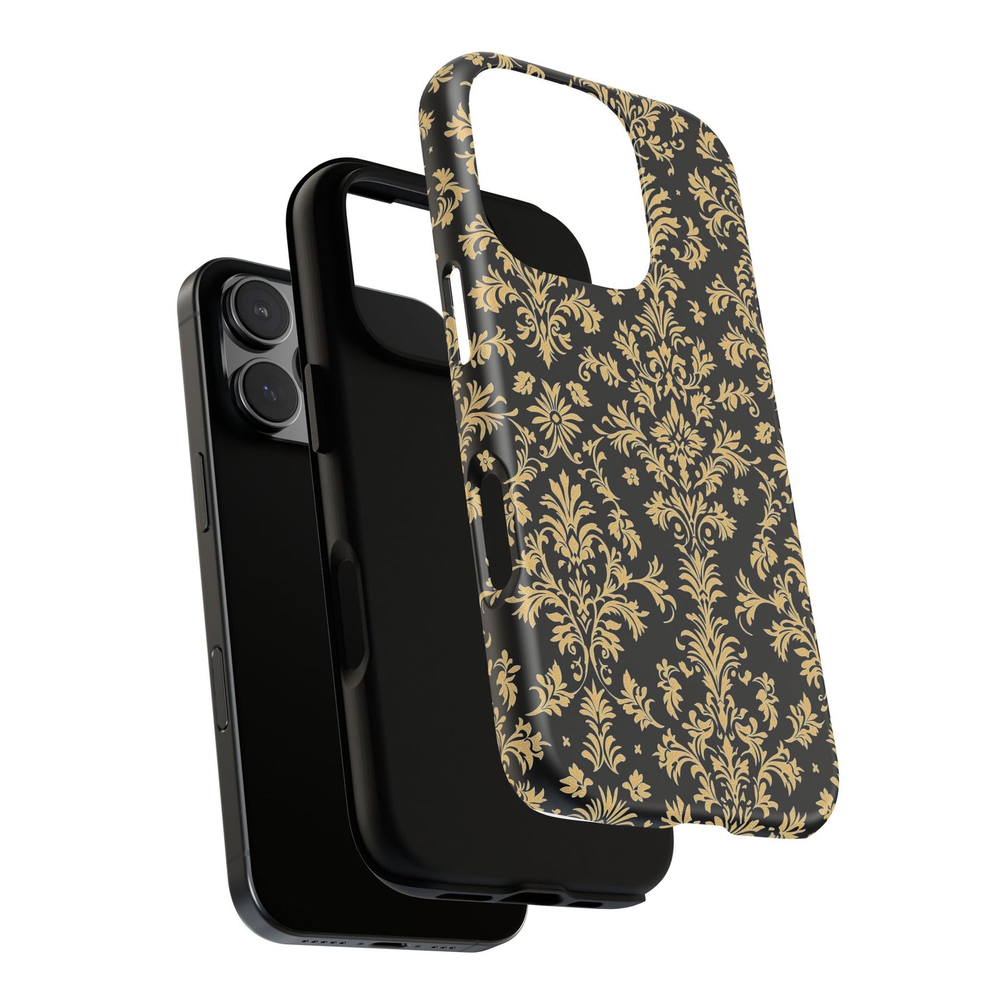 Elegant Floral iPhone Case - Tough, Stylish Protection