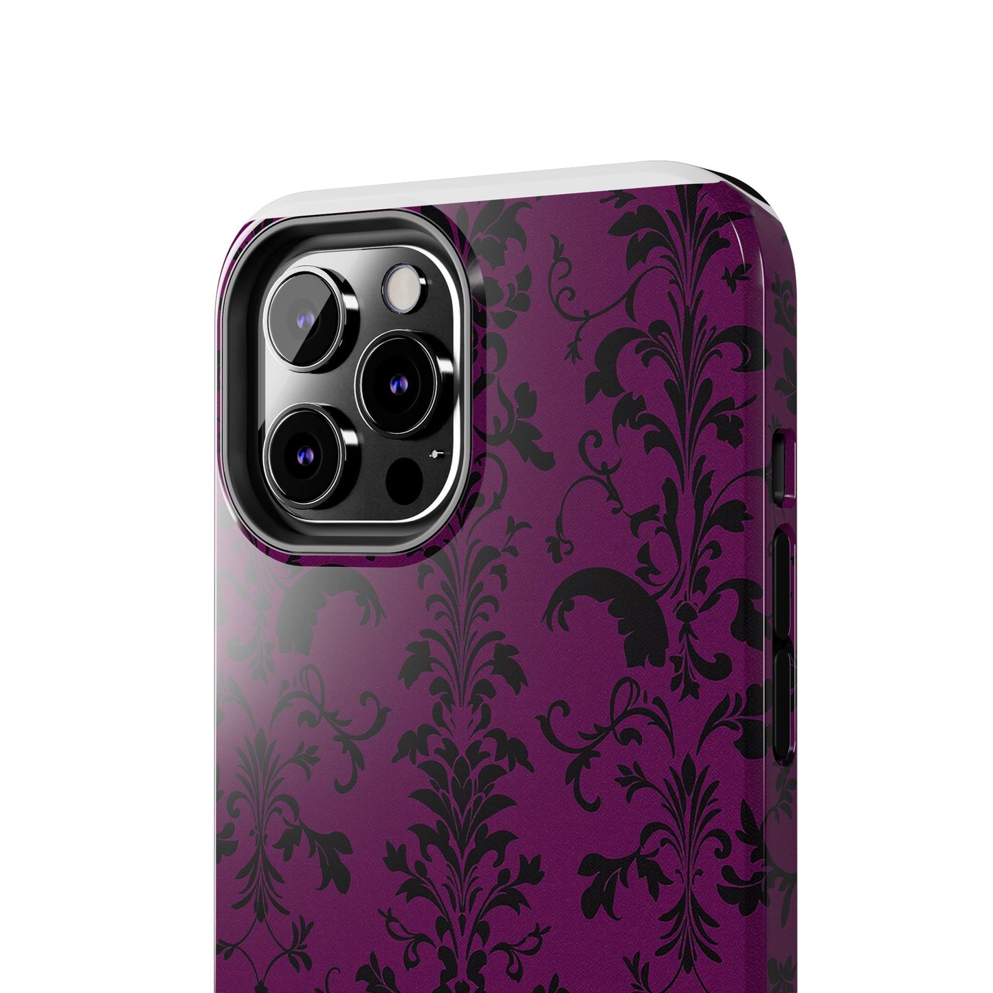 Elegant Damask Tough Phone Cases for Protection and Style