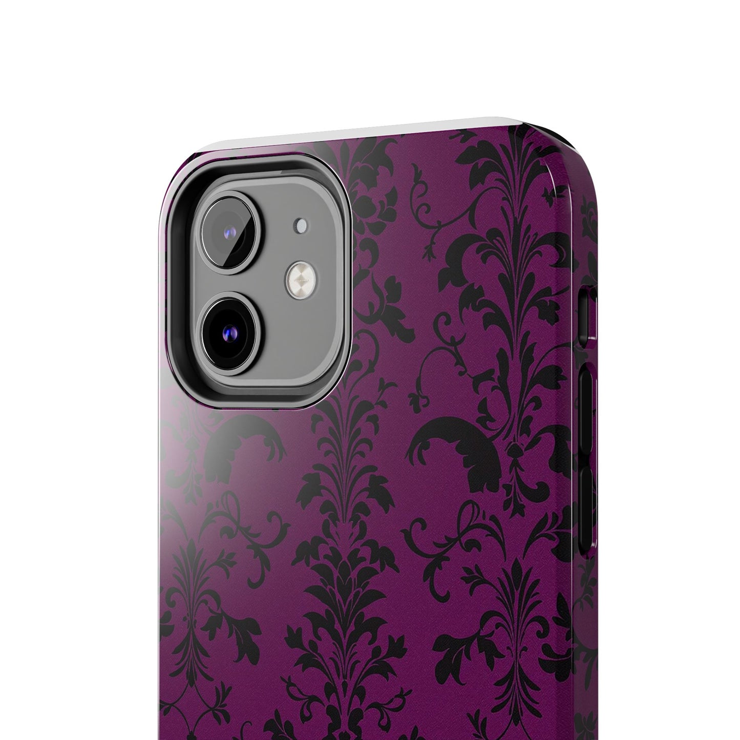 Elegant Damask Tough Phone Cases for Protection and Style