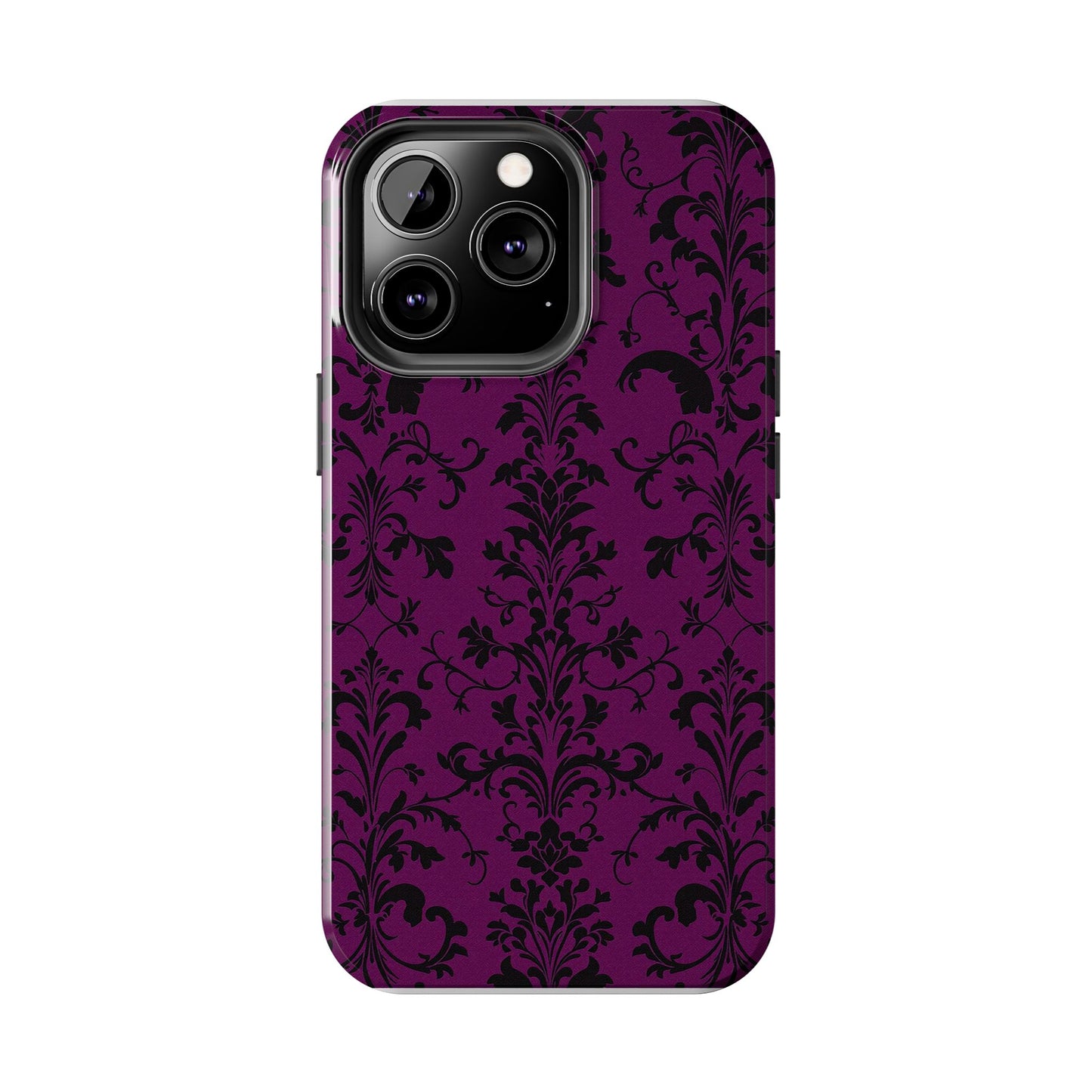 Elegant Damask Tough Phone Cases for Protection and Style