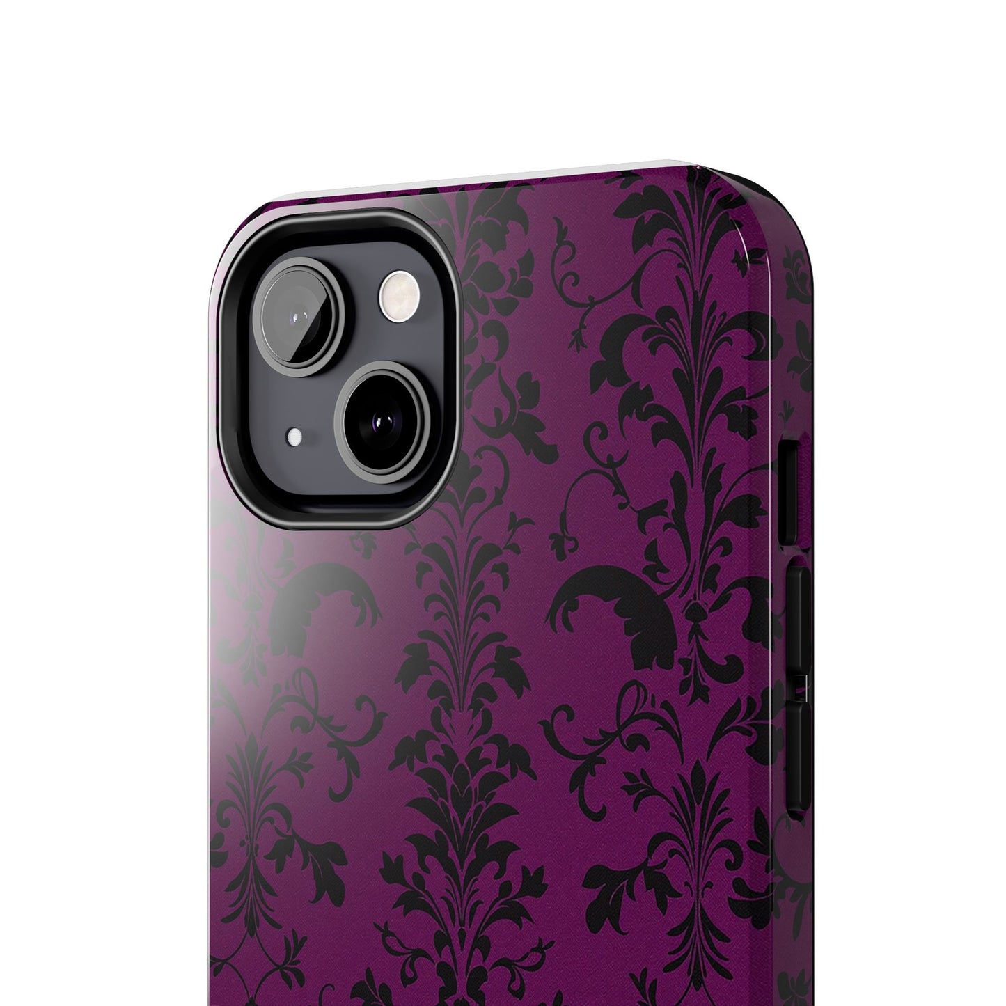 Elegant Damask Tough Phone Cases for Protection and Style