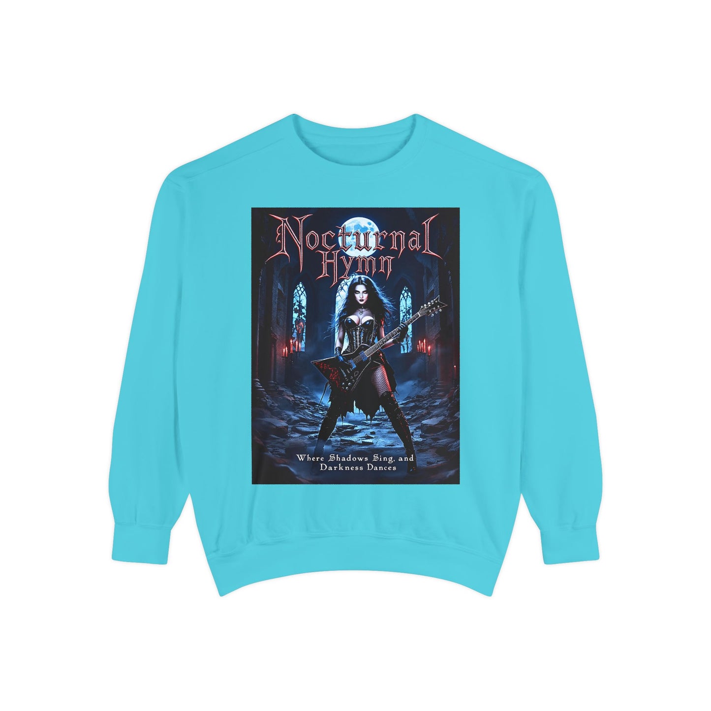 Nocturnal Hymn Unisex Sweatshirt - Embrace the Shadows in Style