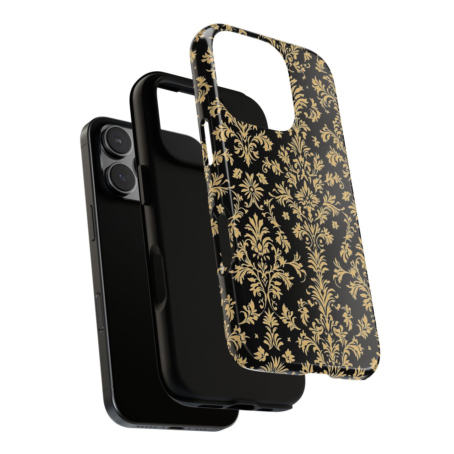 Elegant Floral iPhone Case - Tough, Stylish Protection