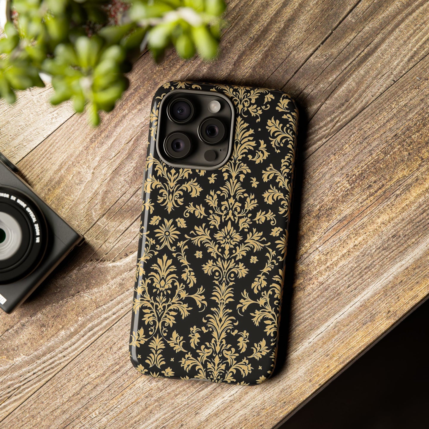 Elegant Floral iPhone Case - Tough, Stylish Protection