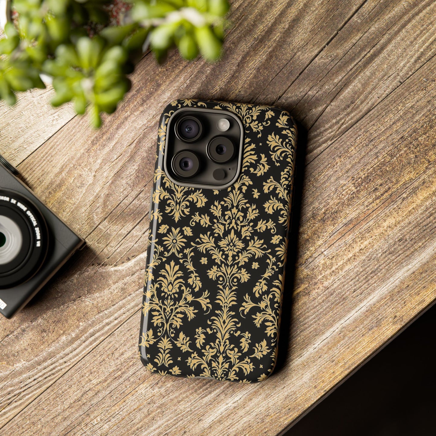 Elegant Floral iPhone Case - Tough, Stylish Protection