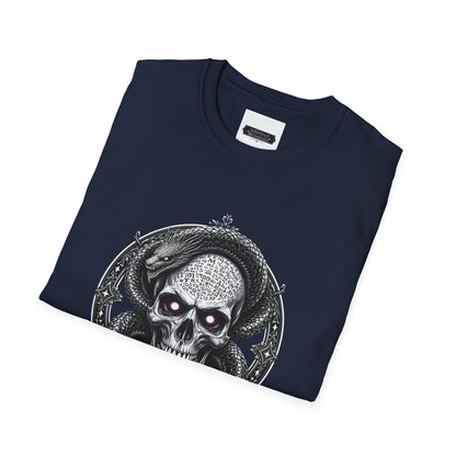 Gothic Skull Graphic T-Shirt - Unisex Softstyle Tee