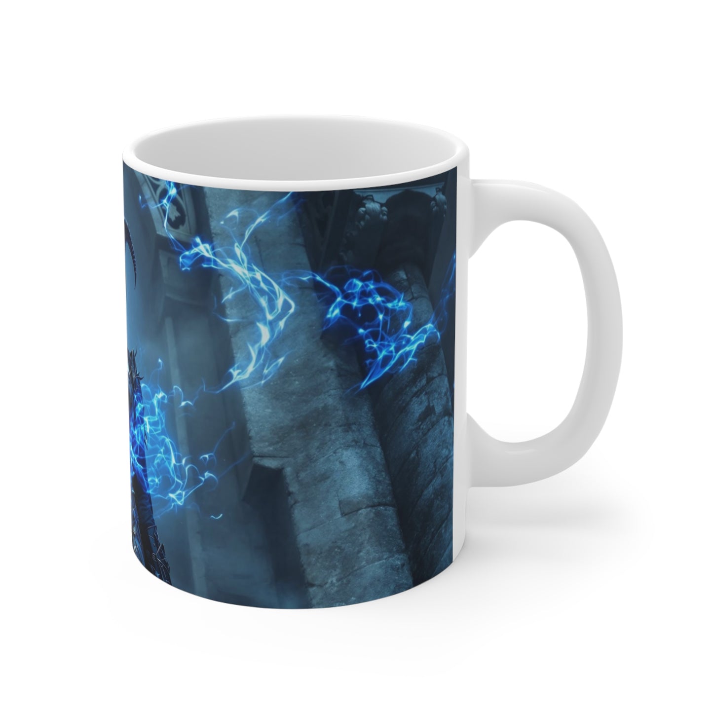 Enchanting Fantasy Mug - 11oz Dark Sorceress Design