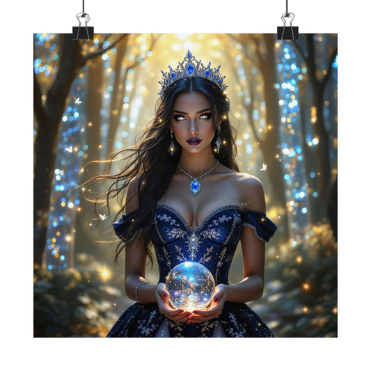 Enchanting Mystic Forest Poster - Dreamy Vibes for Home Decor