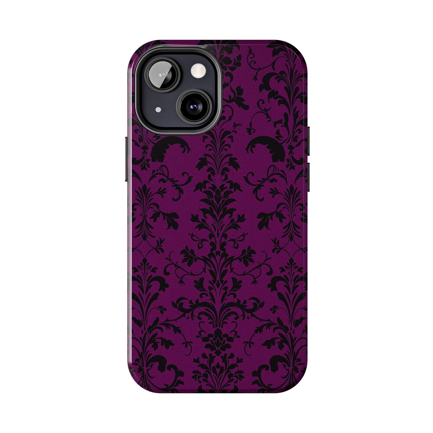 Elegant Damask Tough Phone Cases for Protection and Style