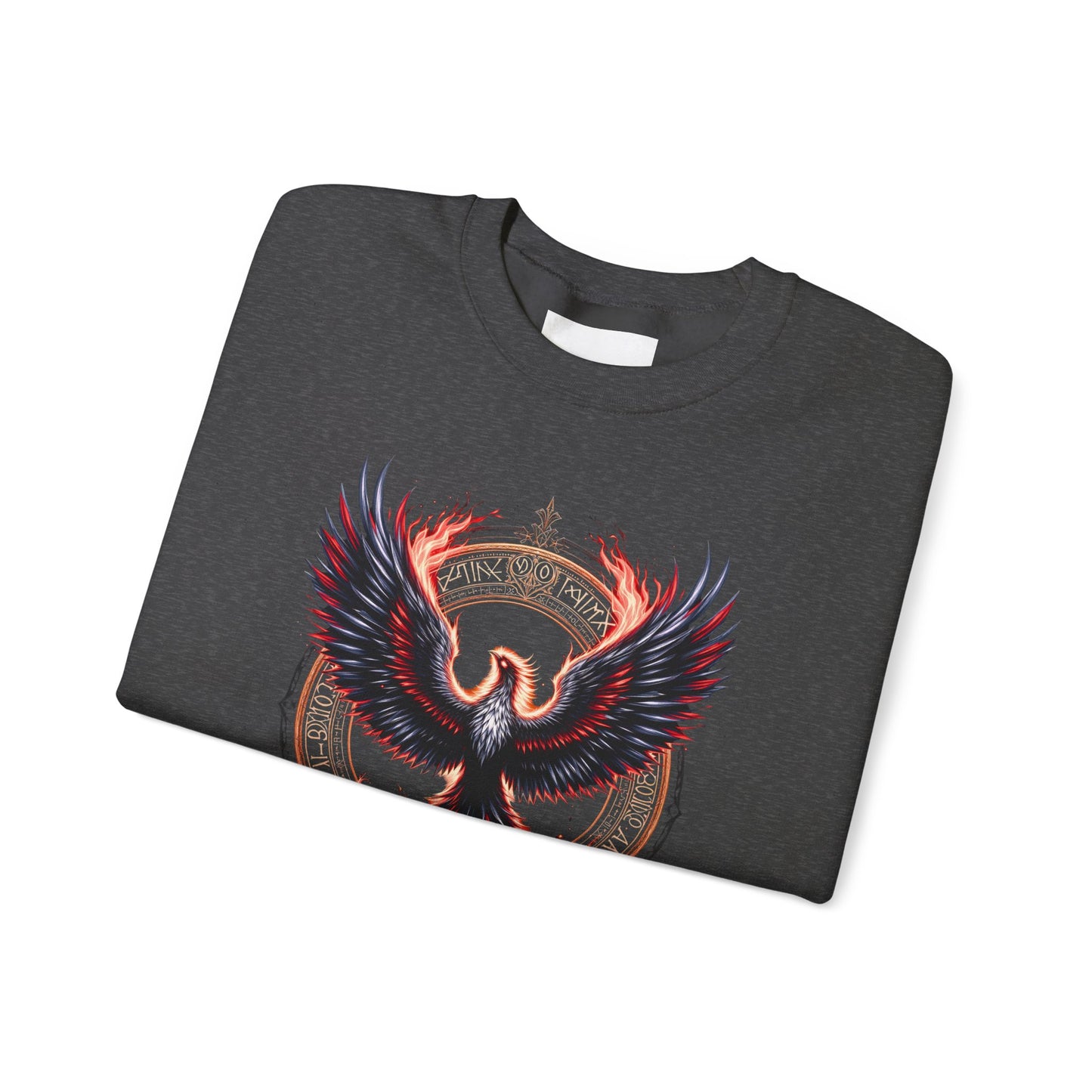 Phoenix Fire Unisex Heavy Blend™ Crewneck Sweatshirt - Bold Graphic Design