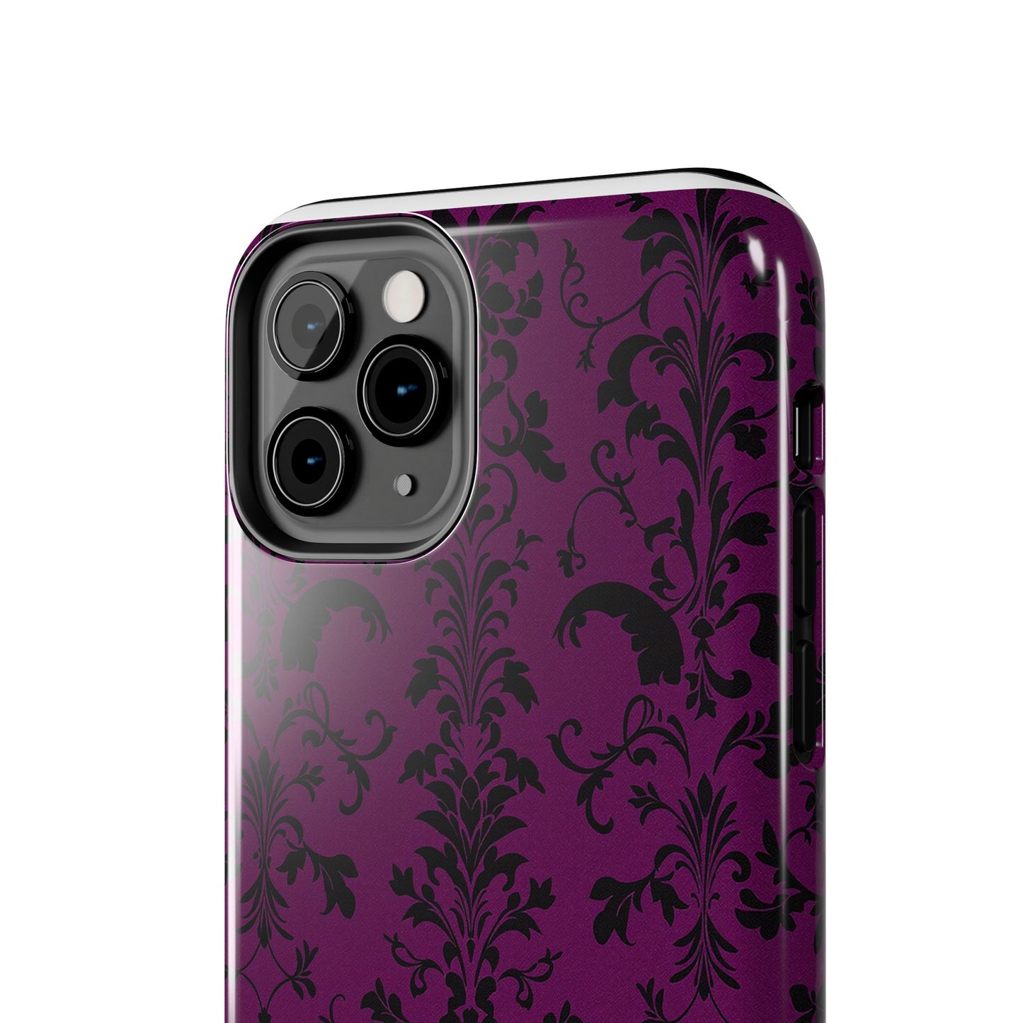 Elegant Damask Tough Phone Cases for Protection and Style