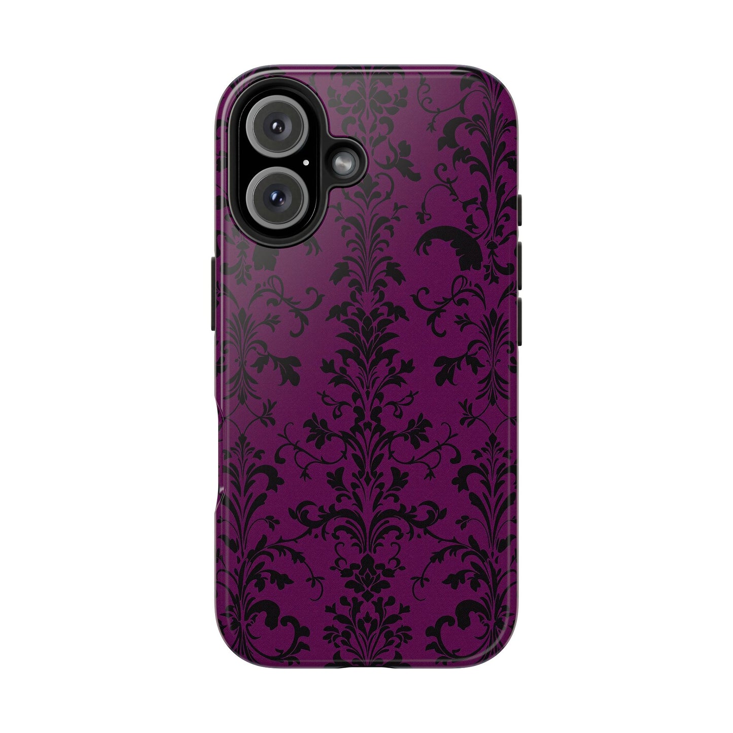 Elegant Damask Tough Phone Cases for Protection and Style