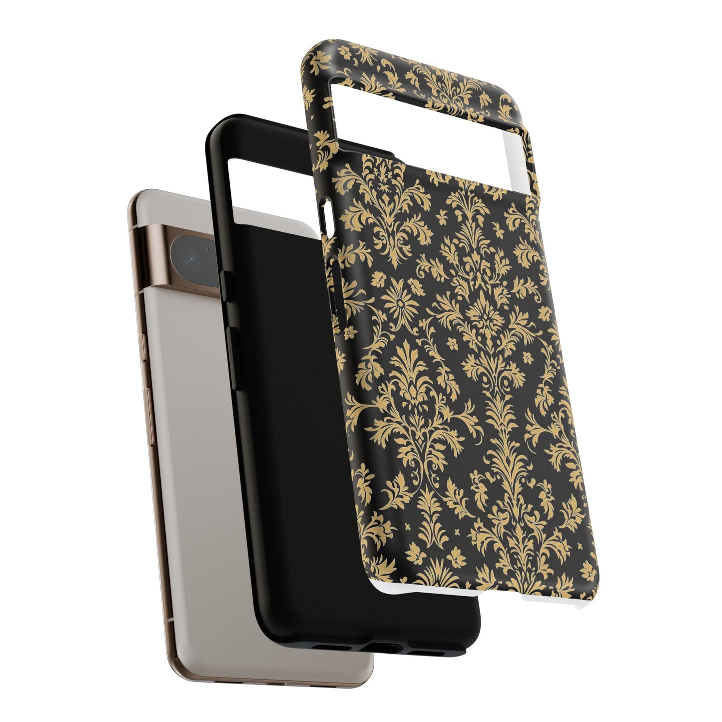 Elegant Floral iPhone Case - Tough, Stylish Protection