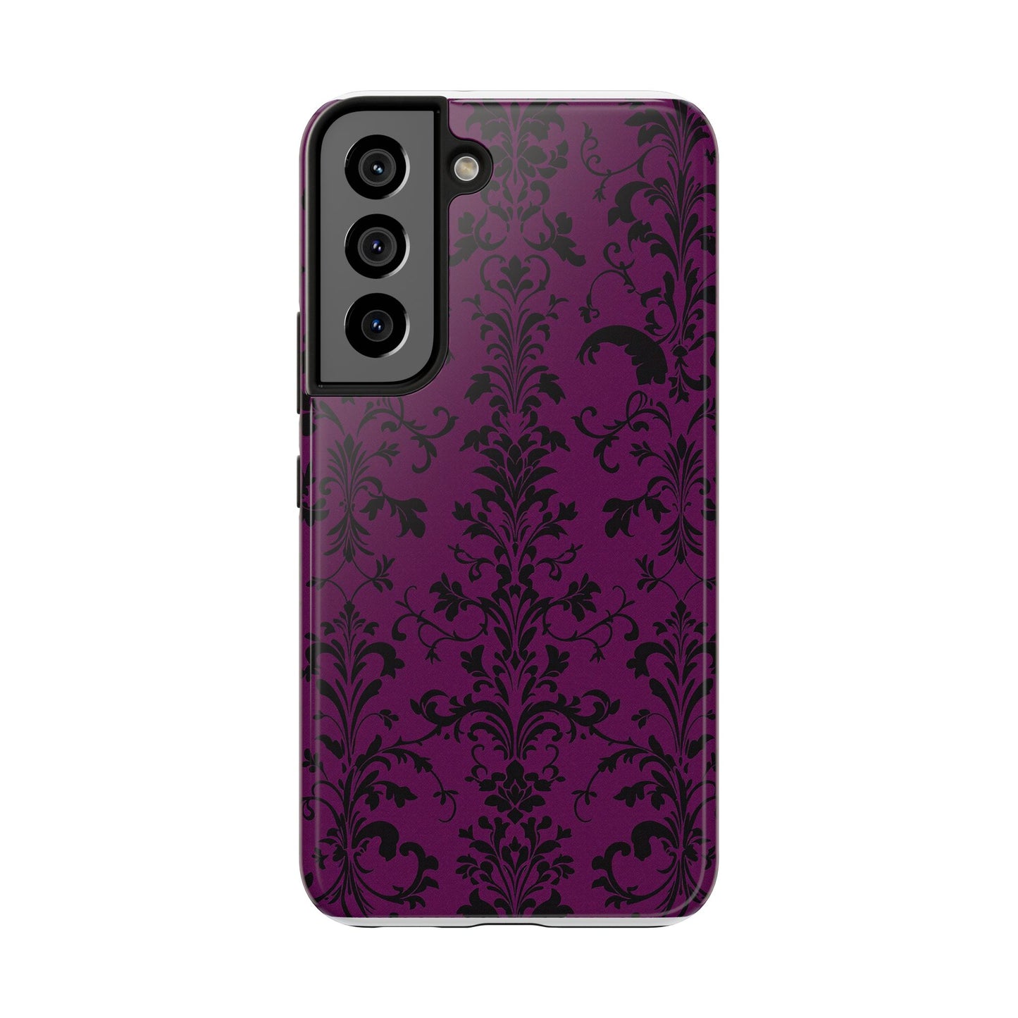 Elegant Damask Tough Phone Cases for Protection and Style