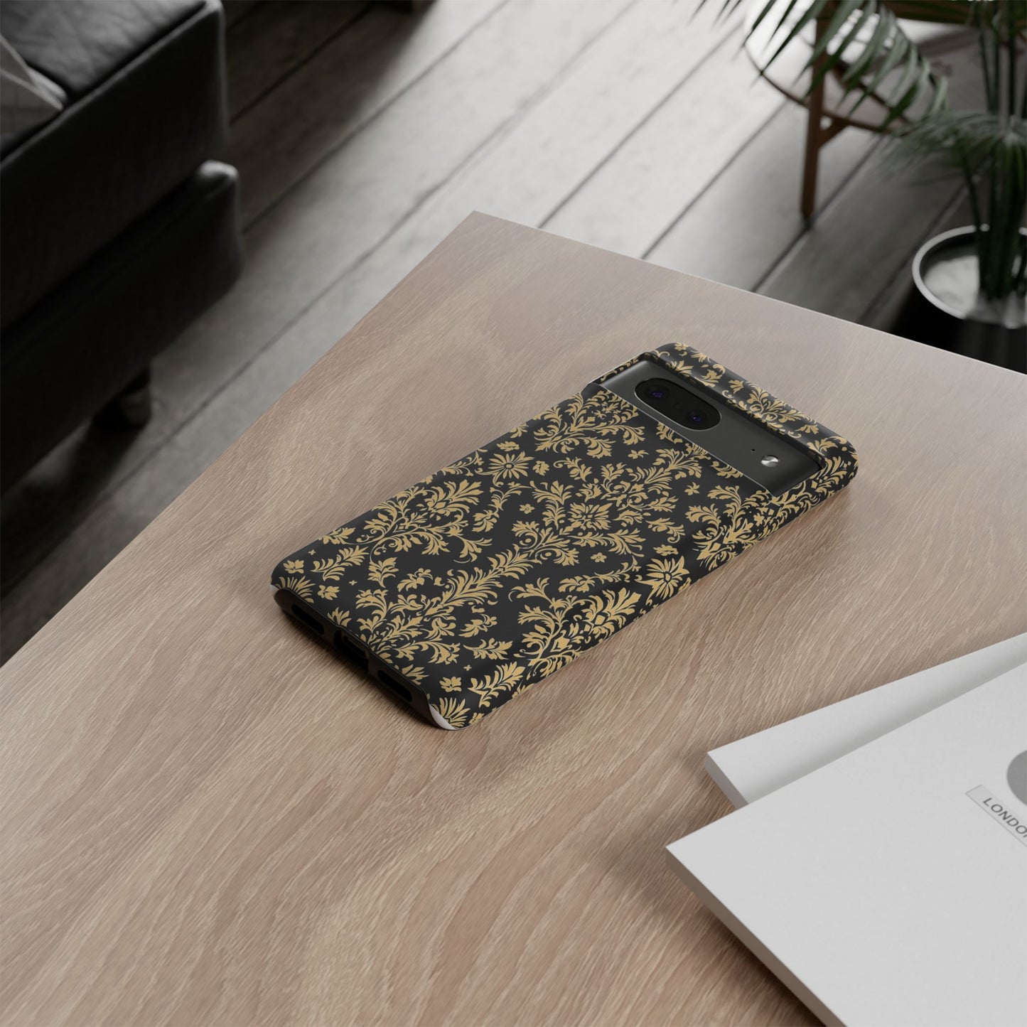 Elegant Floral iPhone Case - Tough, Stylish Protection