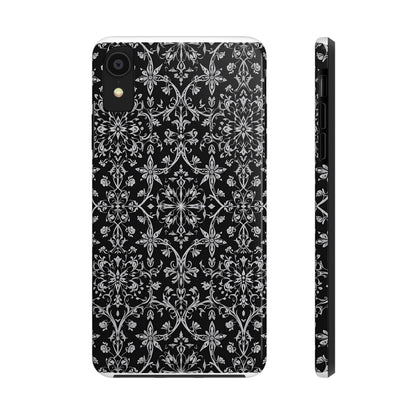 Elegant Floral Tough Phone Case - Durable Protection with Stylish Design