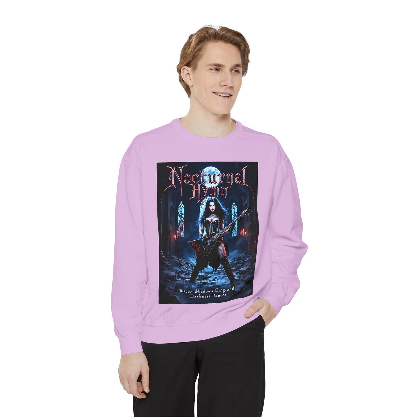 Nocturnal Hymn Unisex Sweatshirt - Embrace the Shadows in Style