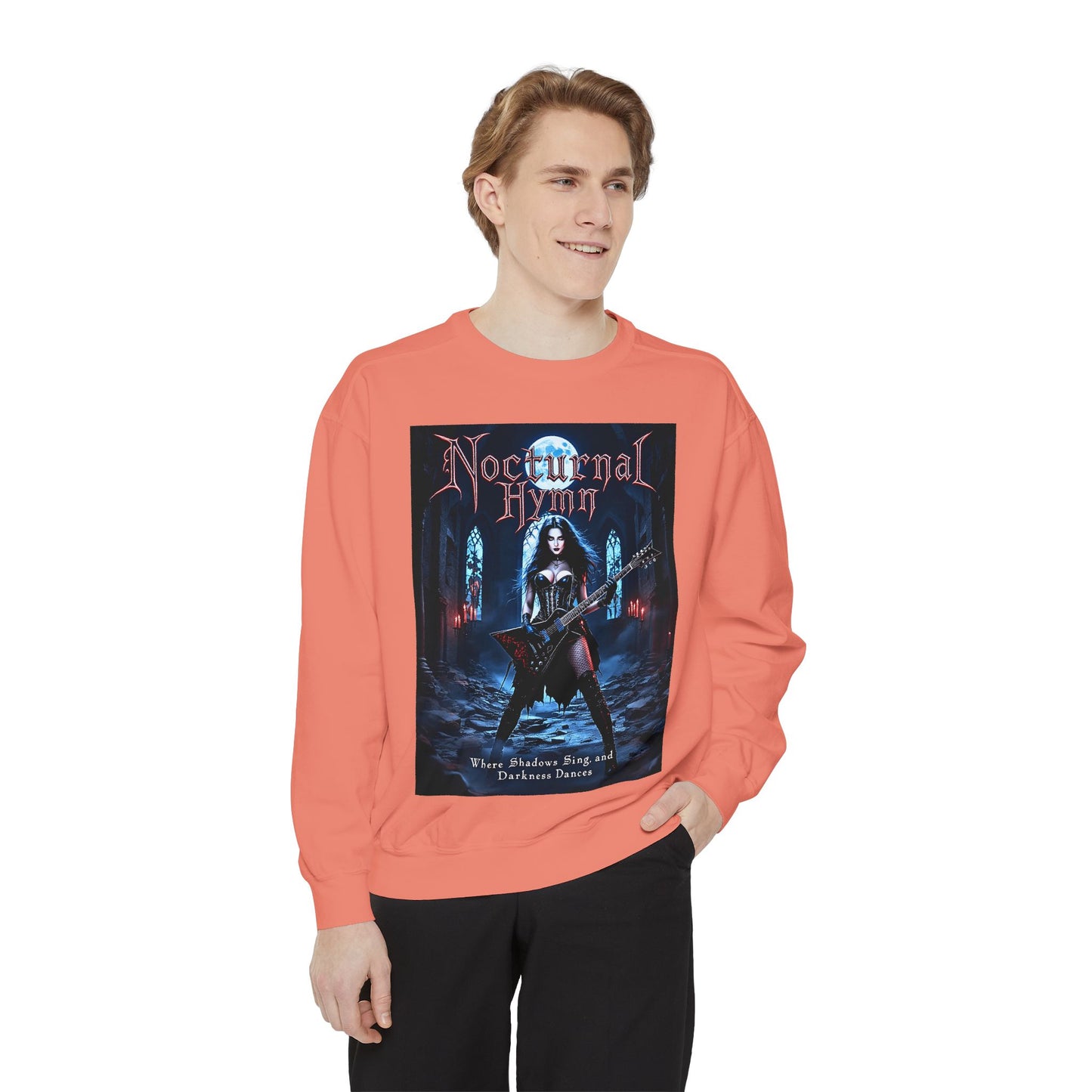 Nocturnal Hymn Unisex Sweatshirt - Embrace the Shadows in Style