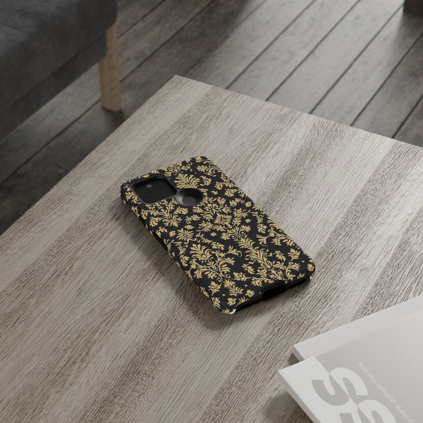 Elegant Floral iPhone Case - Tough, Stylish Protection