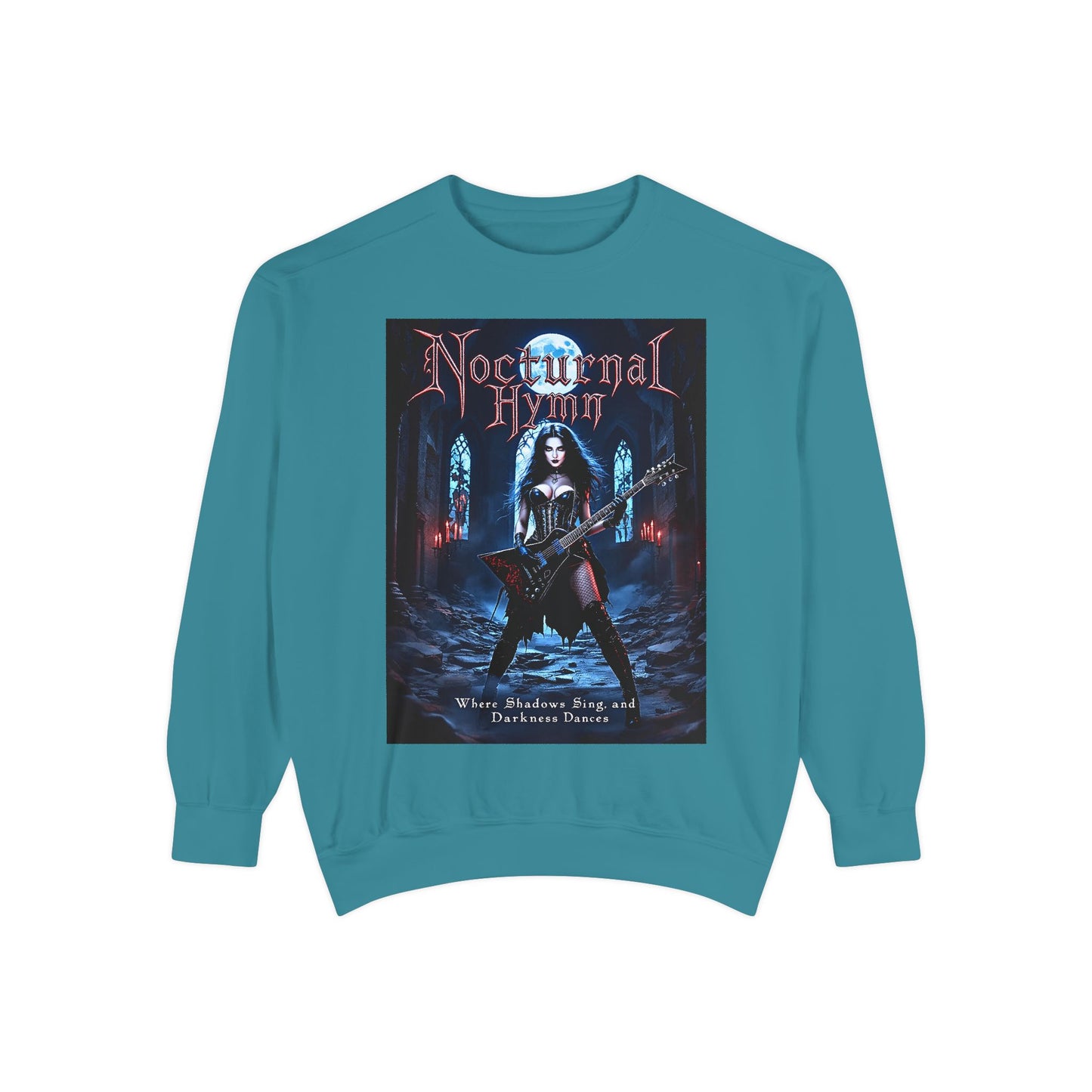 Nocturnal Hymn Unisex Sweatshirt - Embrace the Shadows in Style