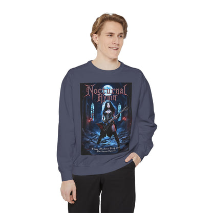 Nocturnal Hymn Unisex Sweatshirt - Embrace the Shadows in Style