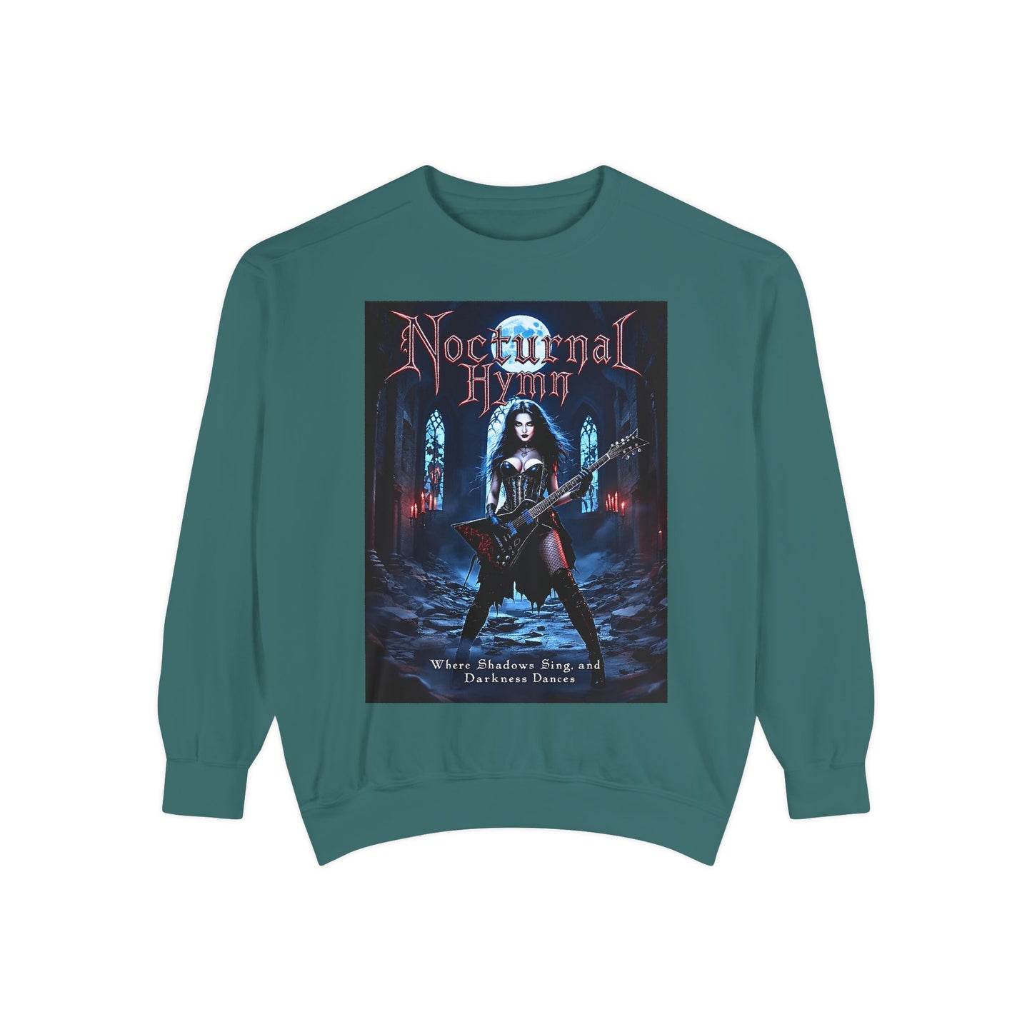 Nocturnal Hymn Unisex Sweatshirt - Embrace the Shadows in Style