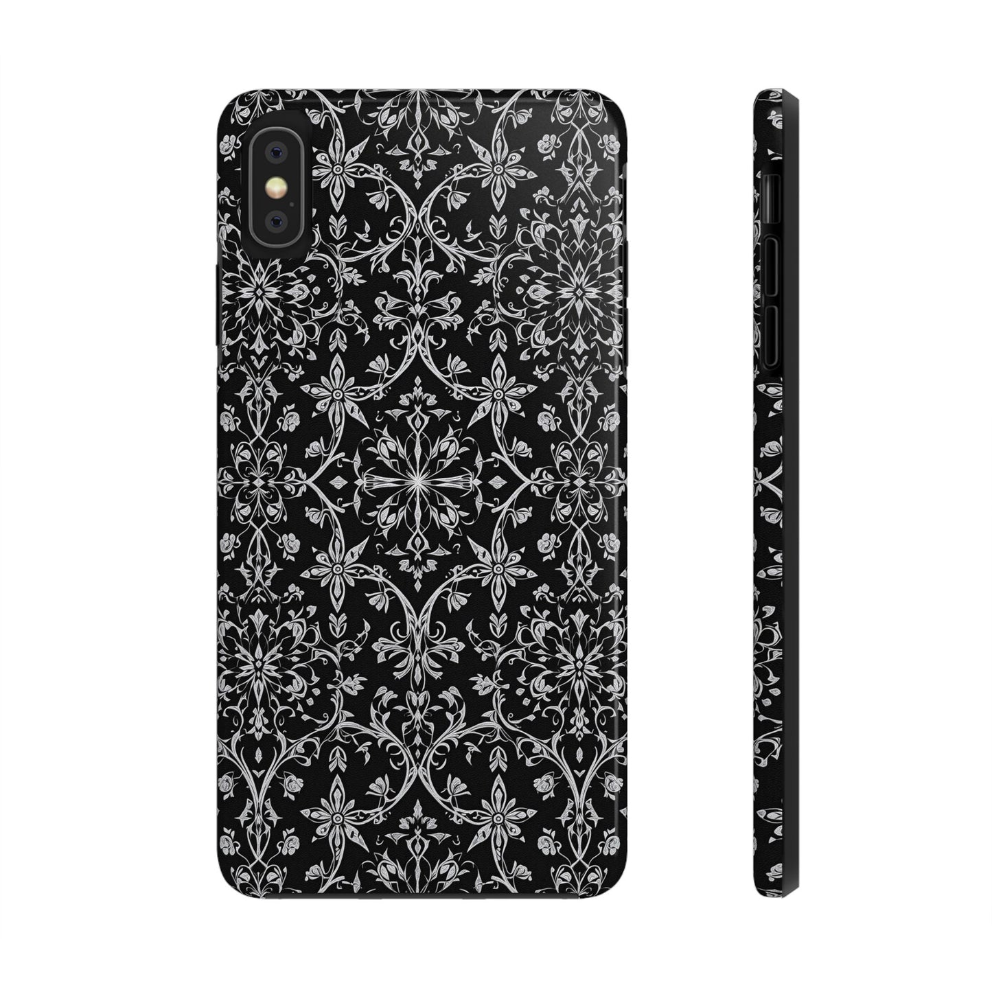 Elegant Floral Tough Phone Case - Durable Protection with Stylish Design