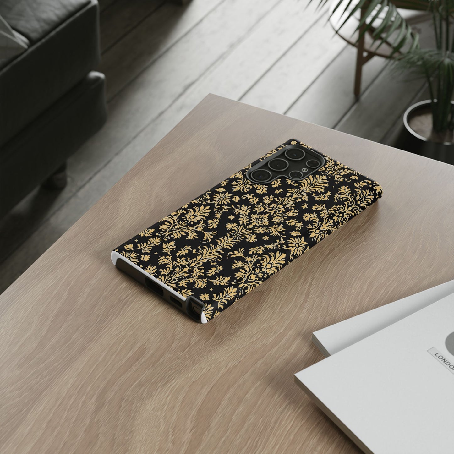 Elegant Floral iPhone Case - Tough, Stylish Protection