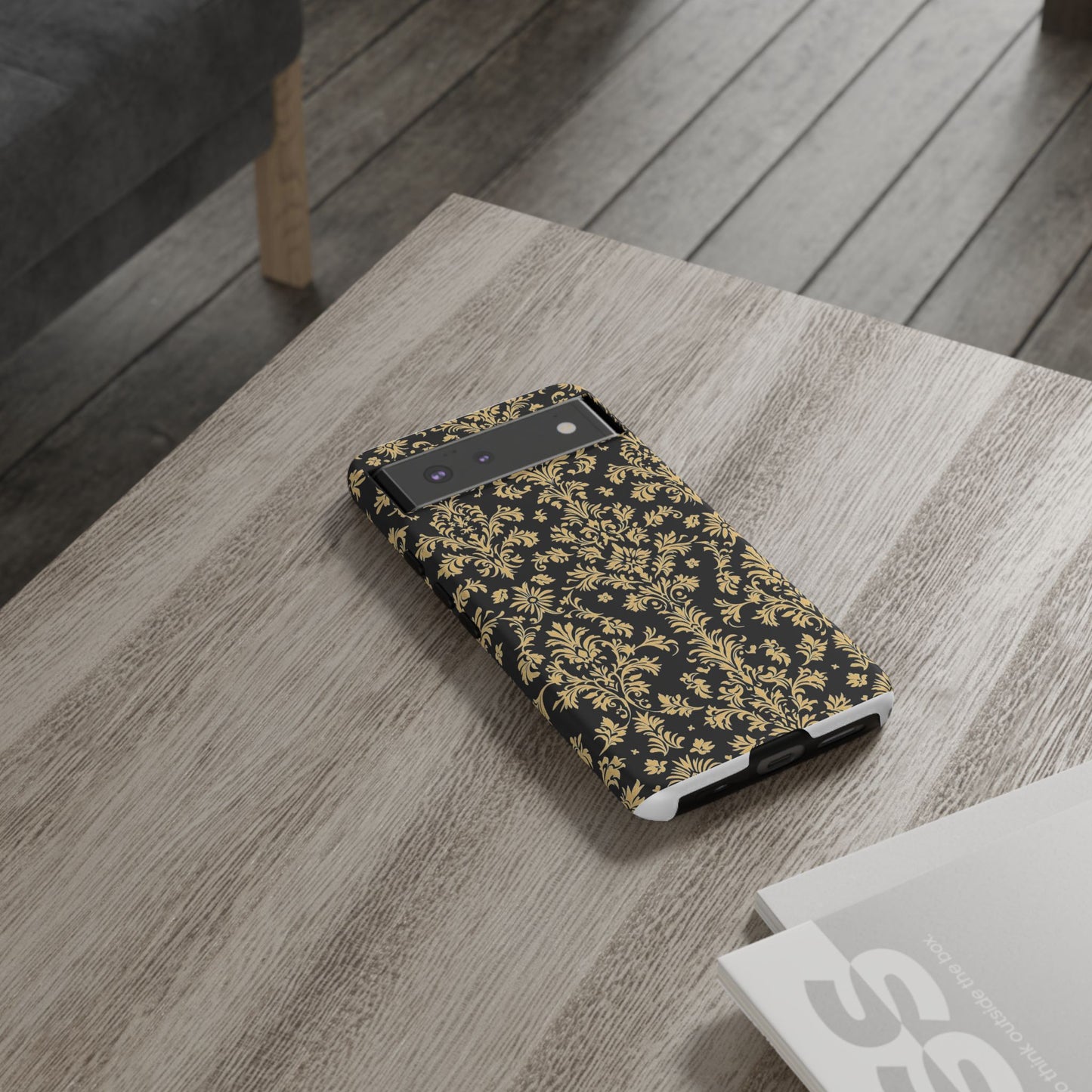 Elegant Floral iPhone Case - Tough, Stylish Protection