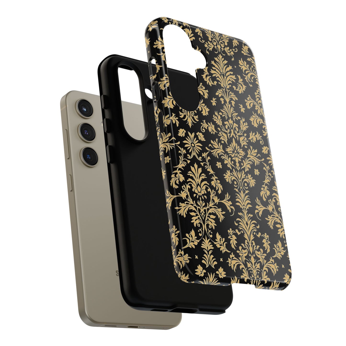 Elegant Floral iPhone Case - Tough, Stylish Protection