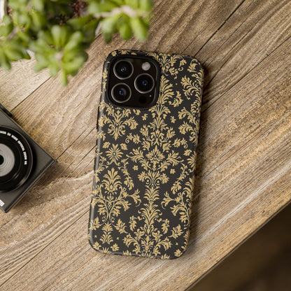 Elegant Floral iPhone Case - Tough, Stylish Protection