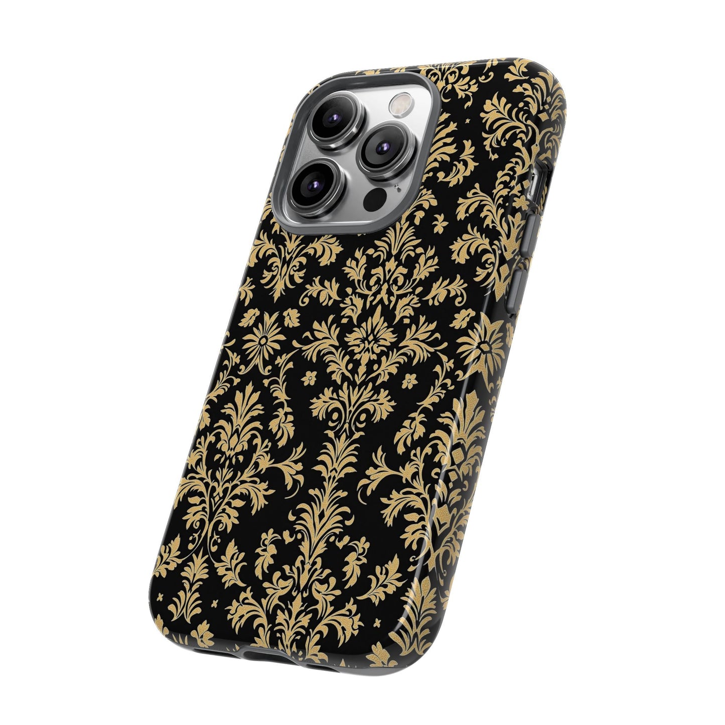 Elegant Floral iPhone Case - Tough, Stylish Protection