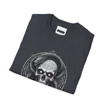 Gothic Skull Graphic T-Shirt - Unisex Softstyle Tee