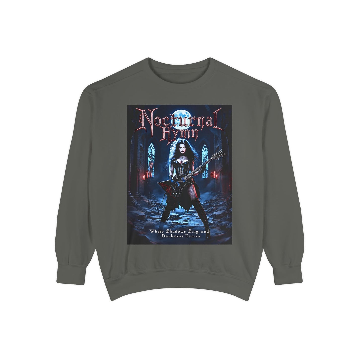 Nocturnal Hymn Unisex Sweatshirt - Embrace the Shadows in Style