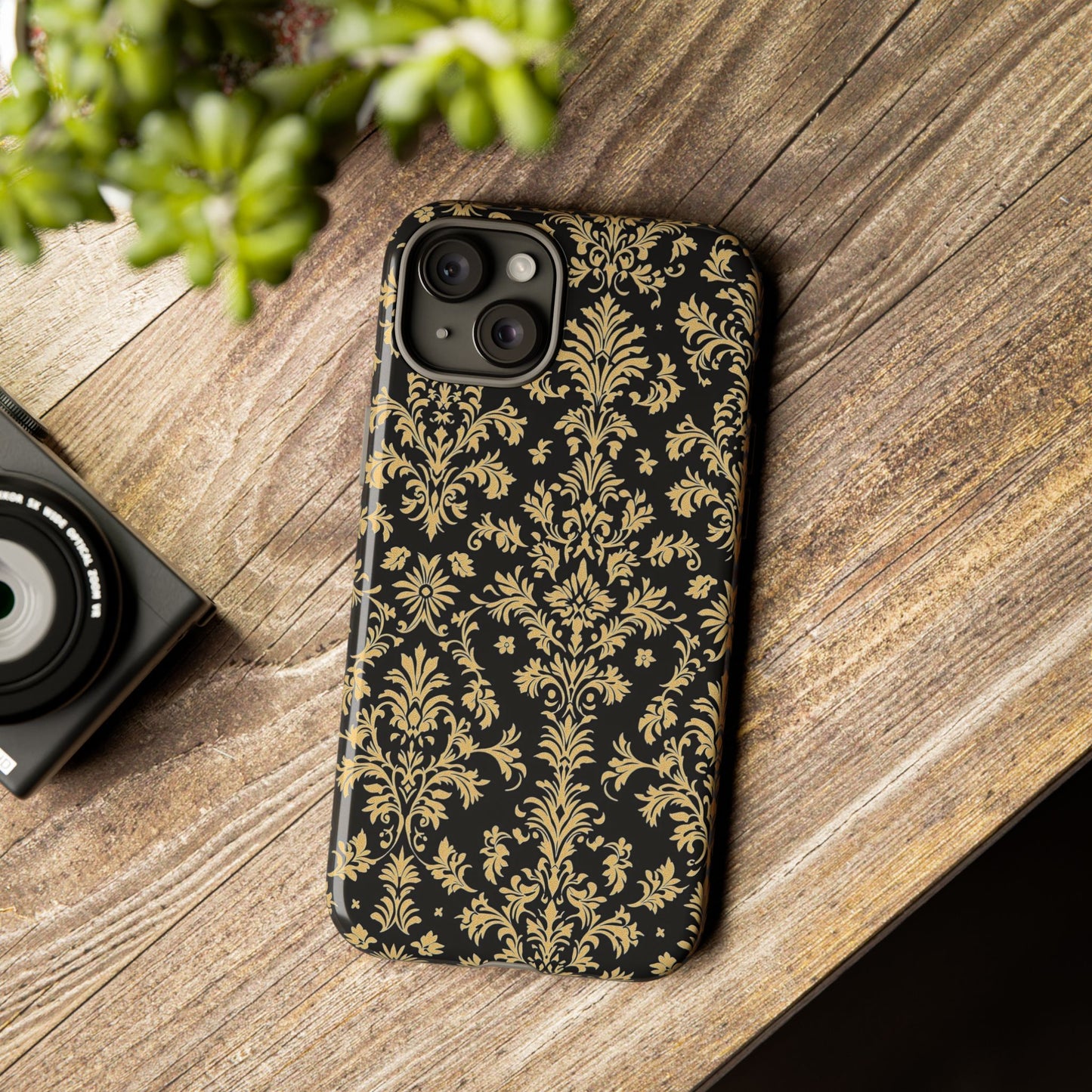 Elegant Floral iPhone Case - Tough, Stylish Protection