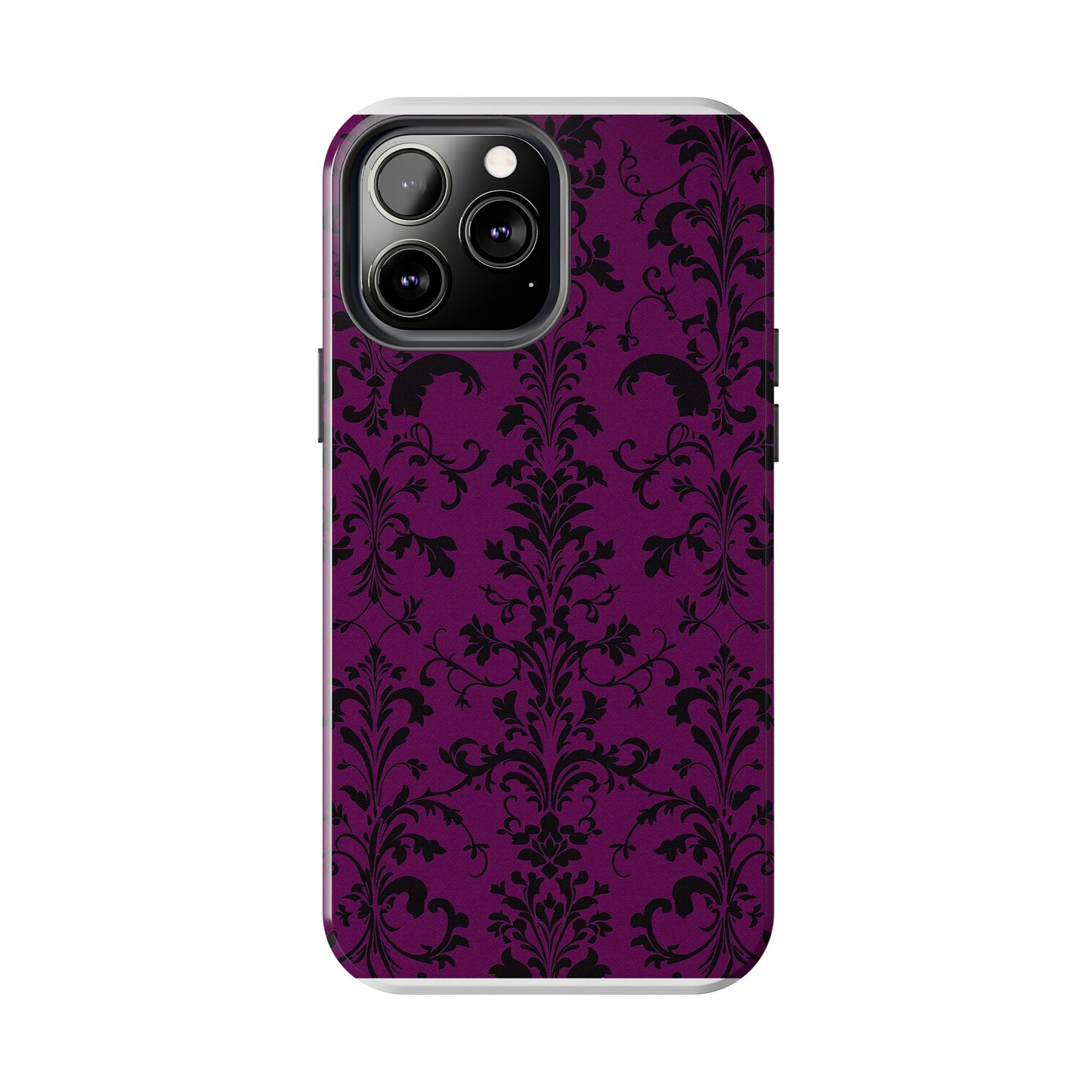 Elegant Damask Tough Phone Cases for Protection and Style