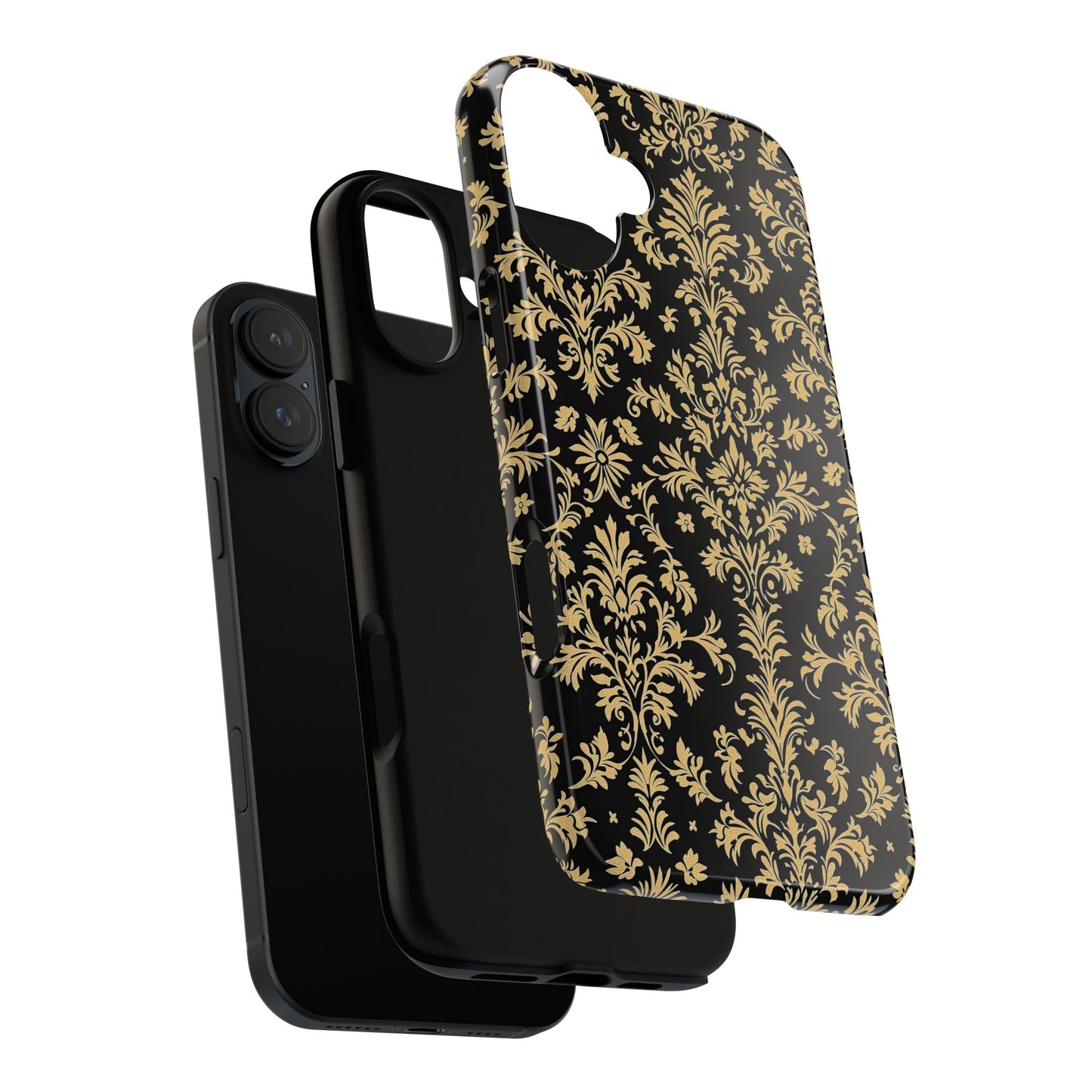 Elegant Floral iPhone Case - Tough, Stylish Protection