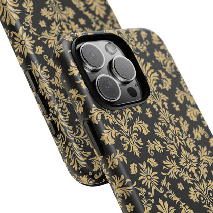 Elegant Floral iPhone Case - Tough, Stylish Protection