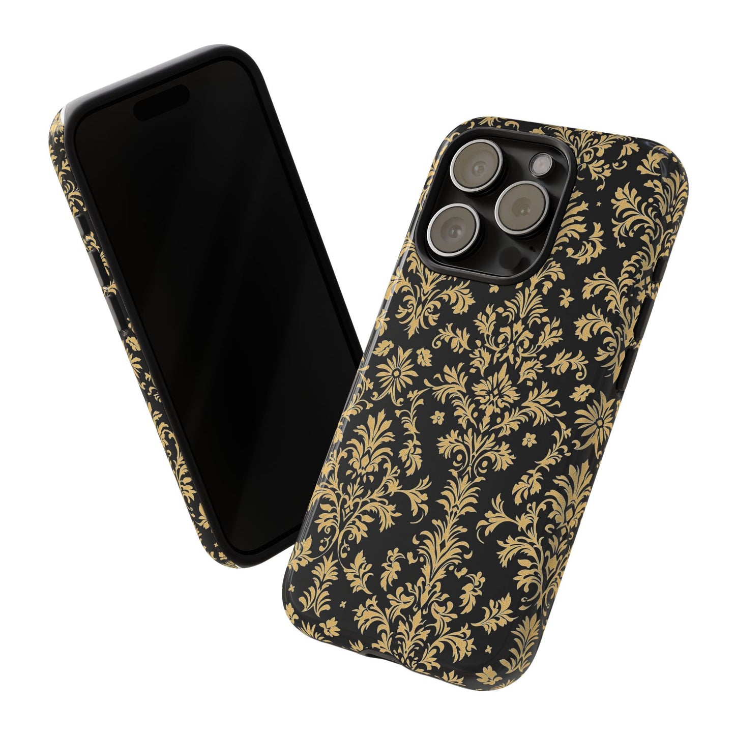 Elegant Floral iPhone Case - Tough, Stylish Protection