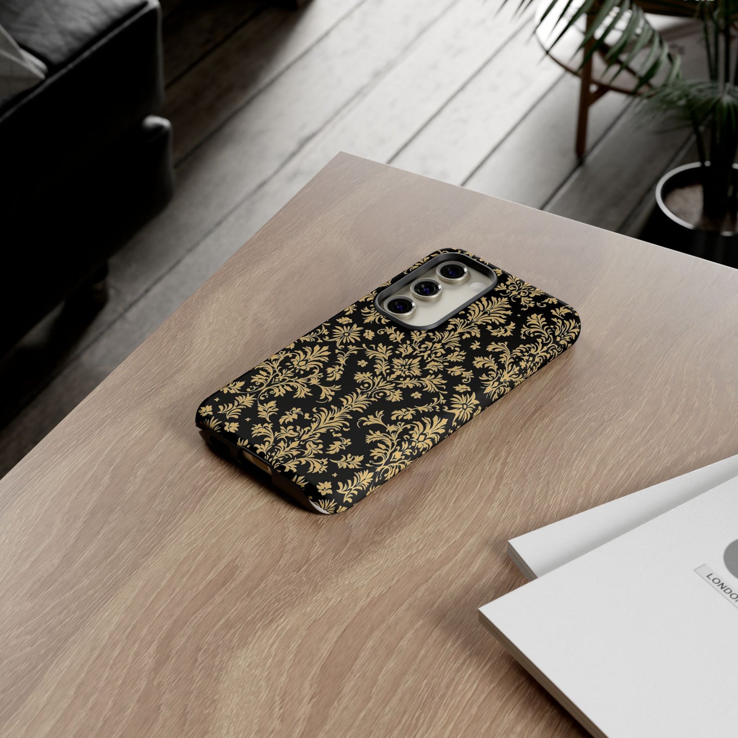 Elegant Floral iPhone Case - Tough, Stylish Protection