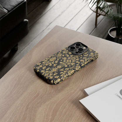 Elegant Floral iPhone Case - Tough, Stylish Protection