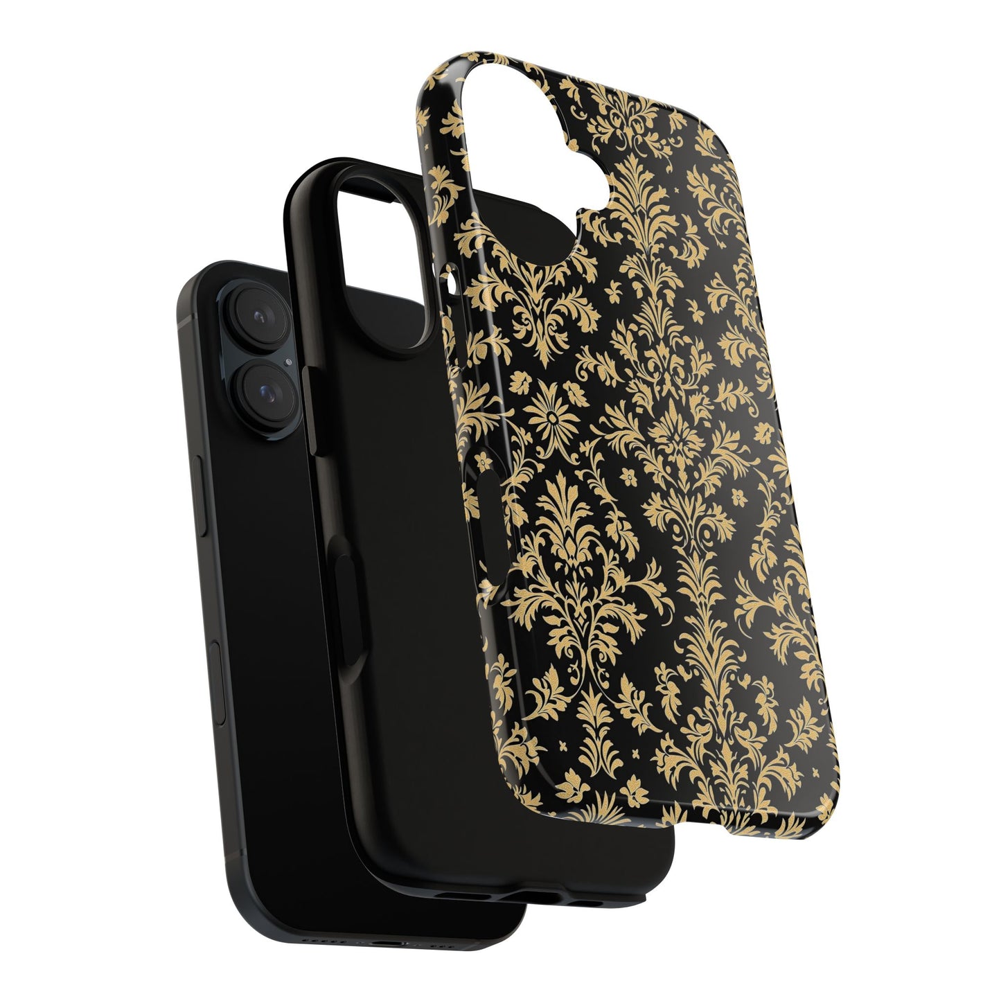 Elegant Floral iPhone Case - Tough, Stylish Protection