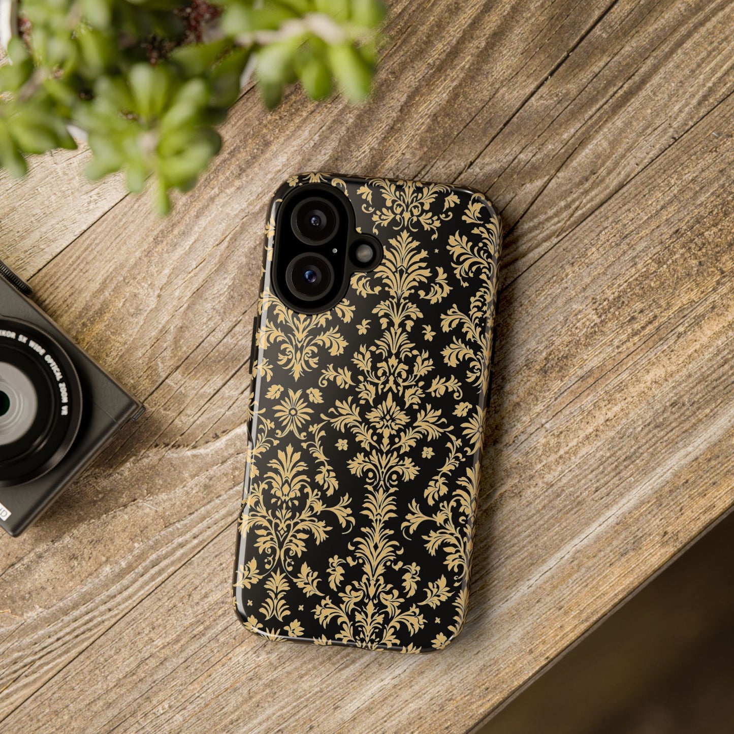 Elegant Floral iPhone Case - Tough, Stylish Protection