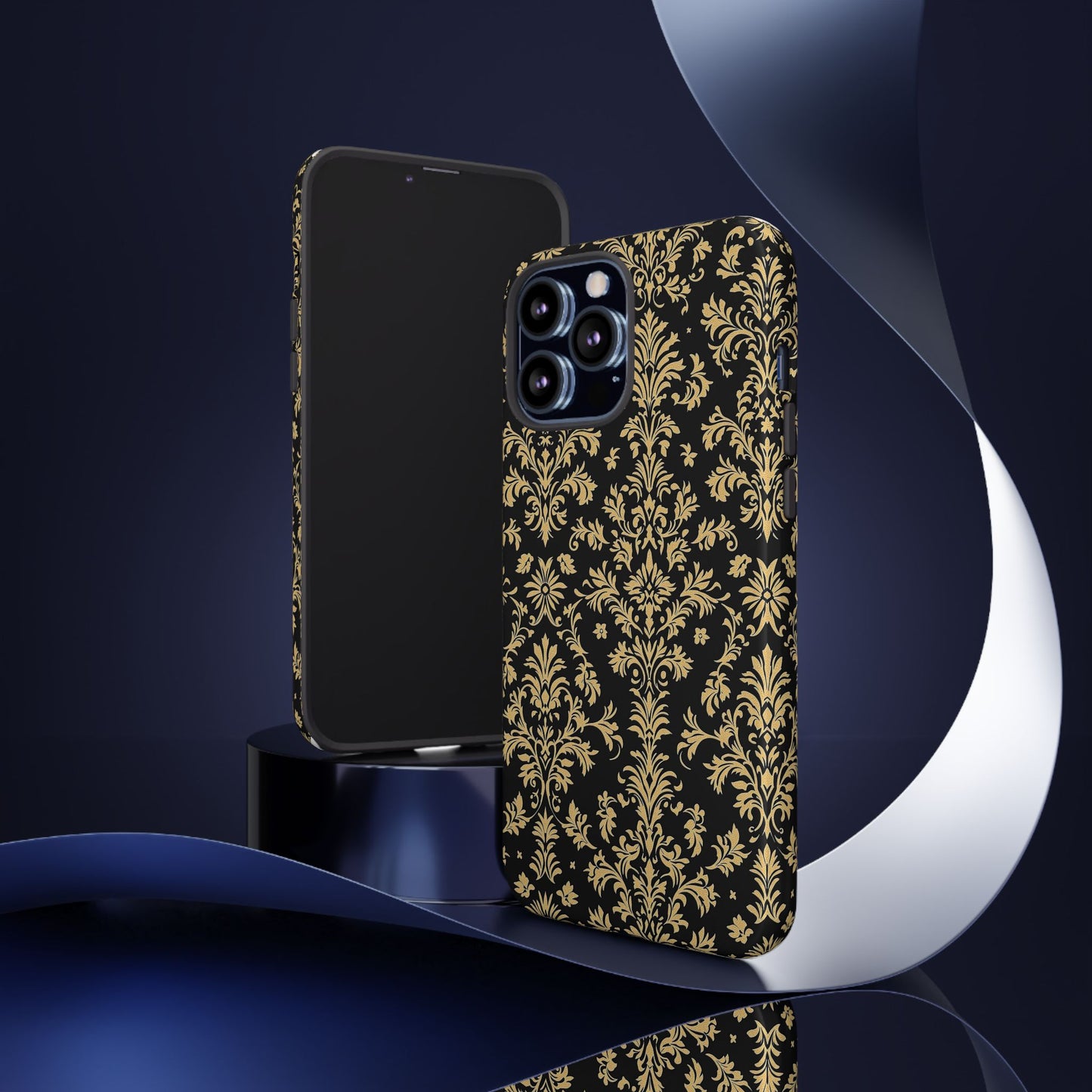 Elegant Floral iPhone Case - Tough, Stylish Protection