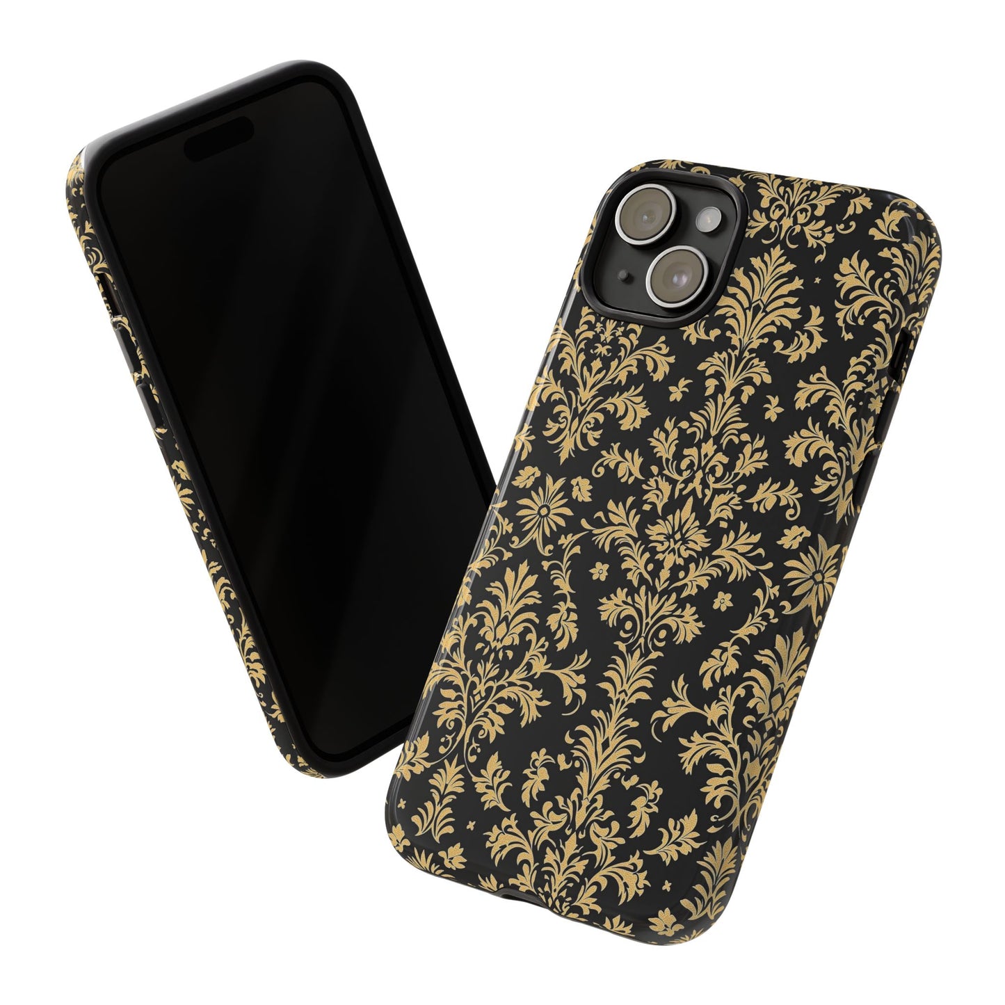 Elegant Floral iPhone Case - Tough, Stylish Protection