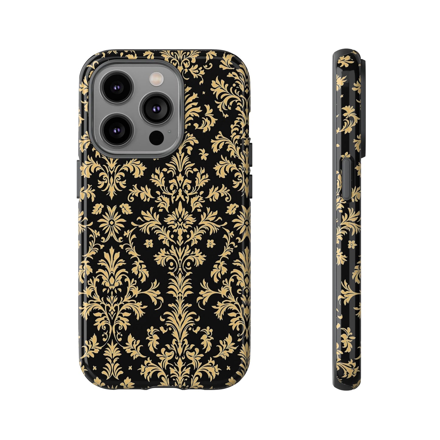 Elegant Floral iPhone Case - Tough, Stylish Protection