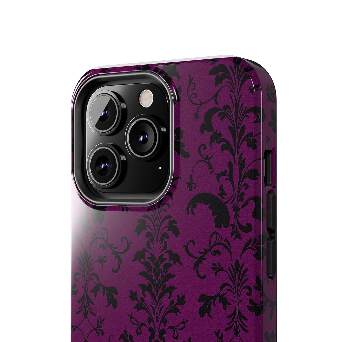 Elegant Damask Tough Phone Cases for Protection and Style