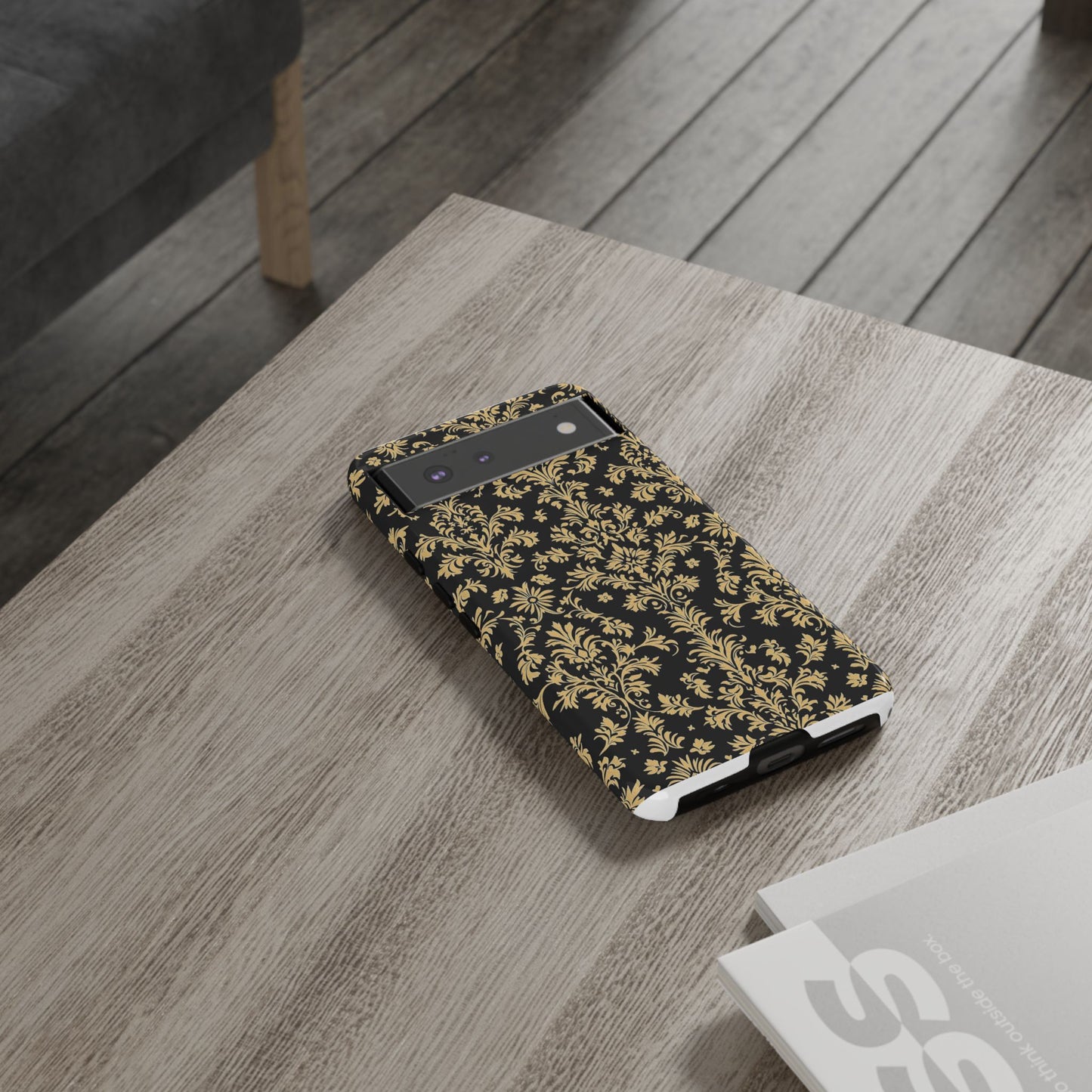 Elegant Floral iPhone Case - Tough, Stylish Protection