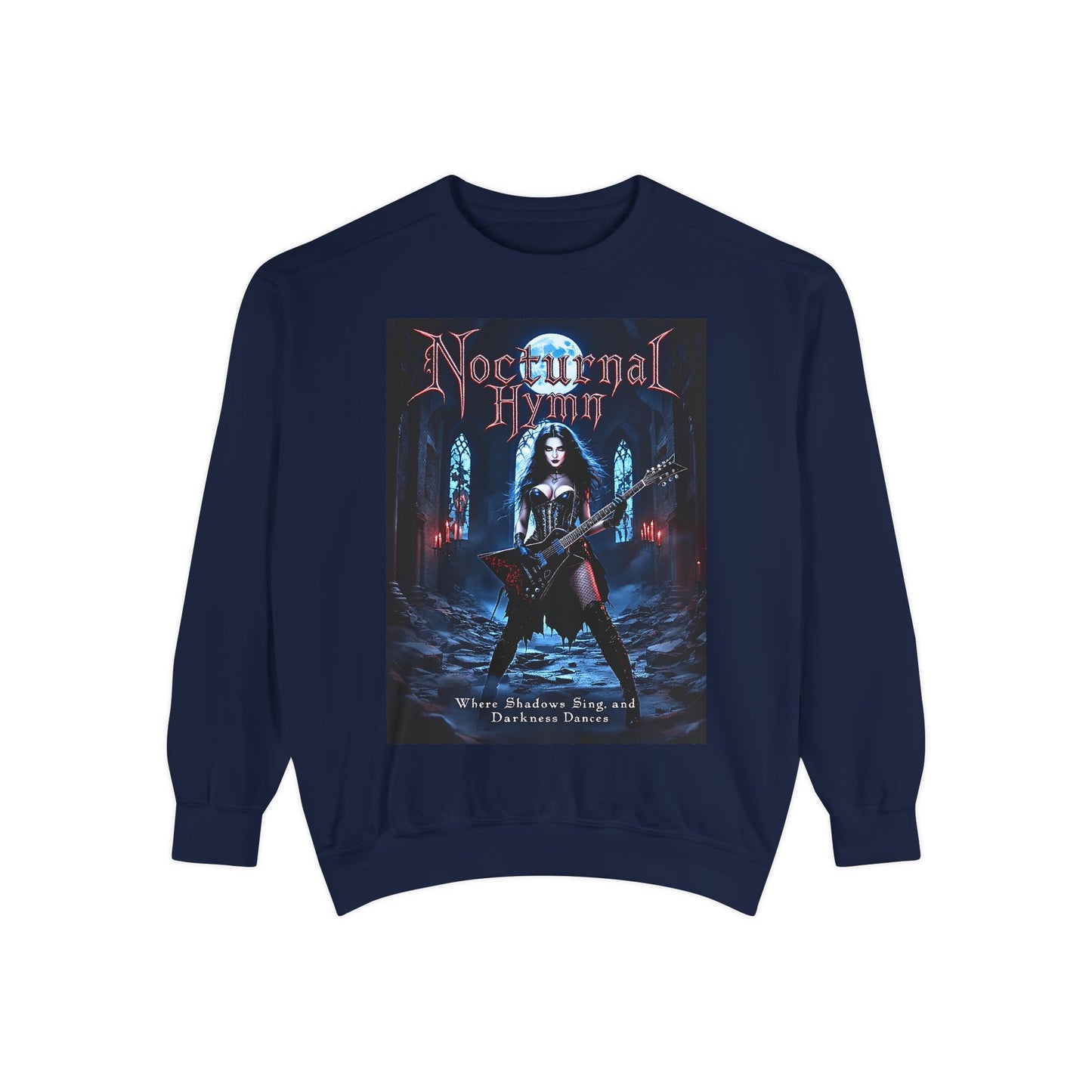 Nocturnal Hymn Unisex Sweatshirt - Embrace the Shadows in Style